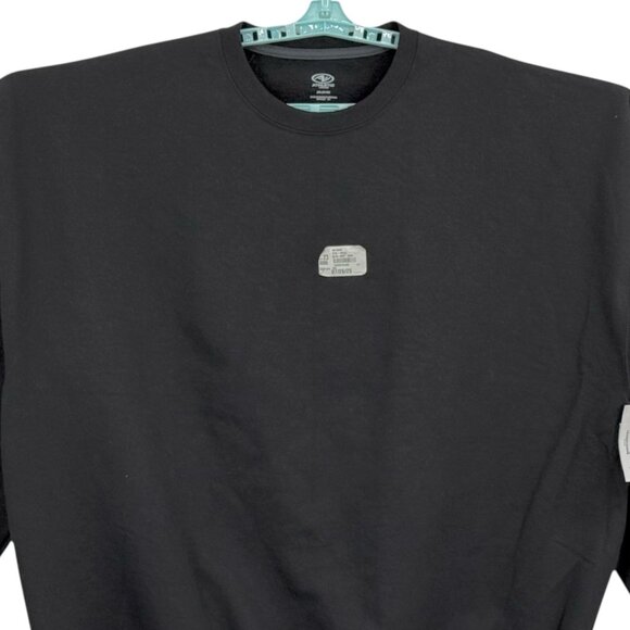 Athletic Works Men's Fleece Black Sweatshirt 3XL (54-56) Moisture Wicking NWT - Picture 3 of 10